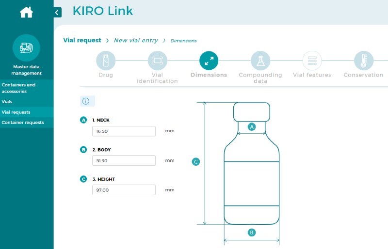 kiro link vial request